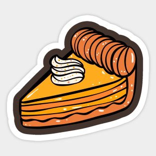 Pumpkin Pie Sticker